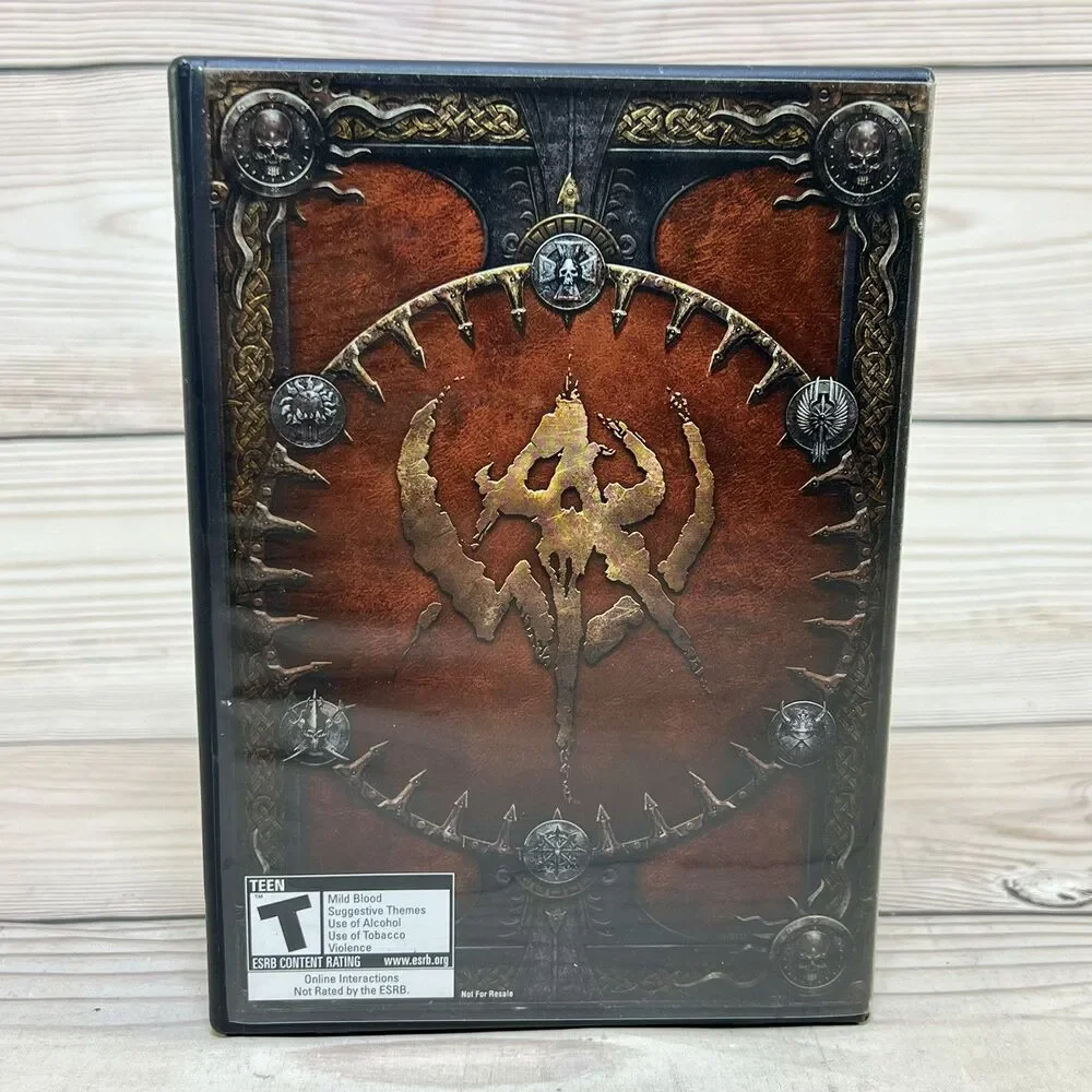 Warhammer Online Age of Reckoning - Collectors Edition (PC, 2008) 2 Disc CIB